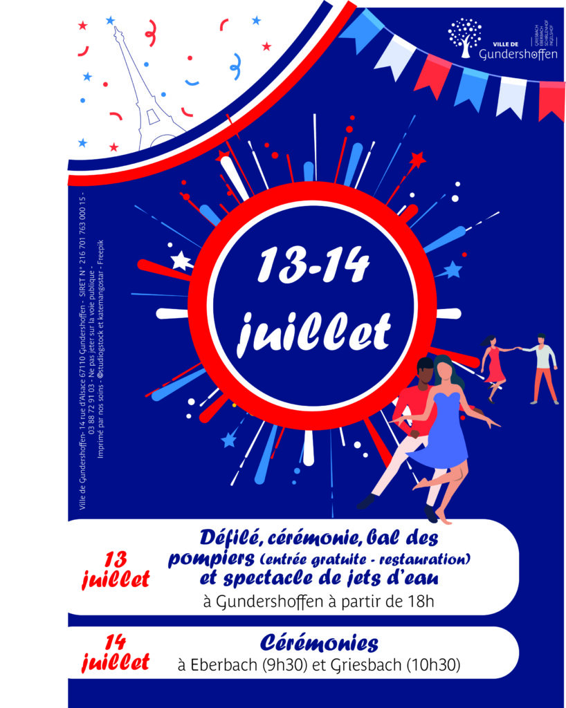 ANIMATIONS DES 13 ET 14 JUILLET - Gundershoffen