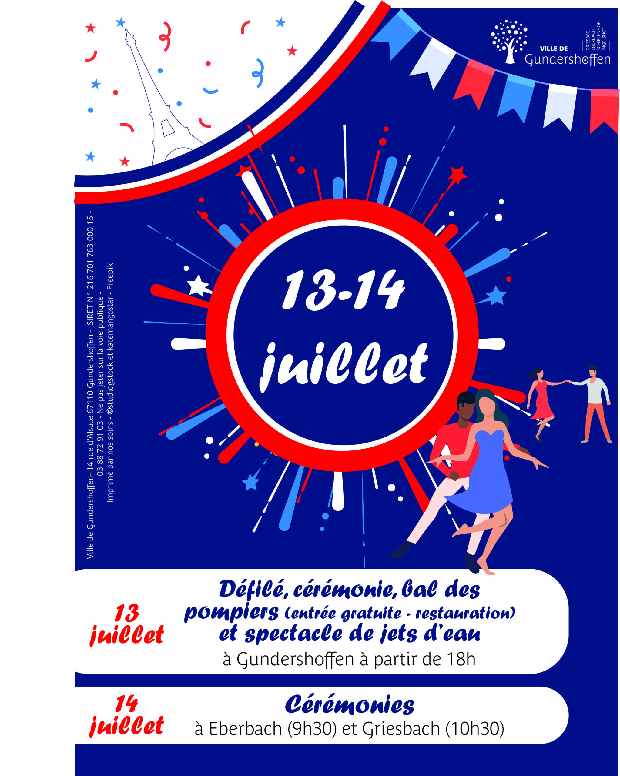 ANIMATIONS DES 13 ET 14 JUILLET - Gundershoffen